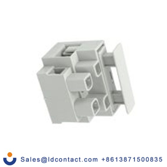 RS PRO,271-8280,熔断保护端子板, 2路, 16 mm节距, 250 V 20A, 线规25 mm², 螺钉接线端子安装, 灰色 螺钉, 系列