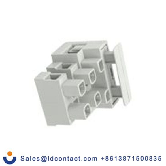 RS PRO,271-8281,熔断保护端子板, 3路, 16 mm节距, 250 V 20A, 线规25 mm², 螺钉接线端子安装, 灰色 螺钉, CFTBN系列