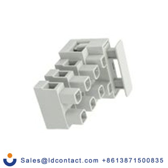 RS PRO,271-8282,熔断保护端子板, 4路, 16 mm节距, 250 V 20A, 线规25 mm², 螺钉接线端子安装, 灰色 螺钉, CFTBN系列