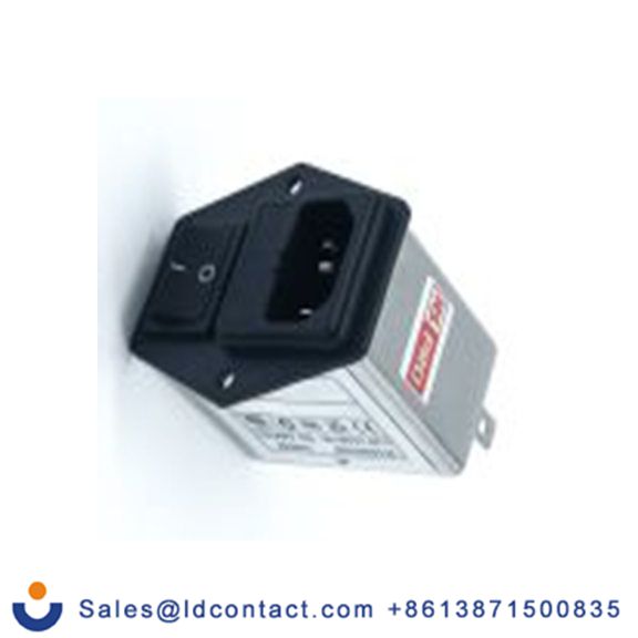 RS PRO,278-0343,插座滤波器, 10A, 250 V 交流, 50 → 60Hz, 1个, 2 极开关, 底盘安装, 61 x 29.5 x 63mm