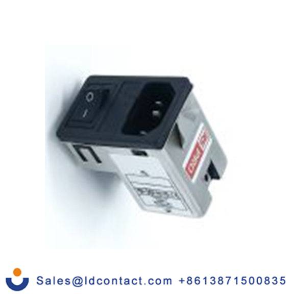 RS PRO,278-0356,插座滤波器, 1A, 250 V 交流, 50 → 60Hz, 1个, 2 极开关, 底盘安装, 50 x 30.5 x 45.5mm