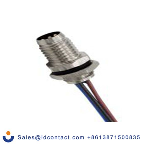 RS PRO,282-5368,Standard 圆形连接器 插座, 3芯, 正面安装, 公芯, 60 V, IP40