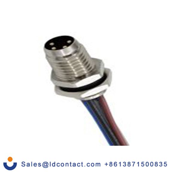 RS PRO,282-5369,Standard 圆形连接器 插座, 4芯, 正面安装, 公芯, 60 V, IP40