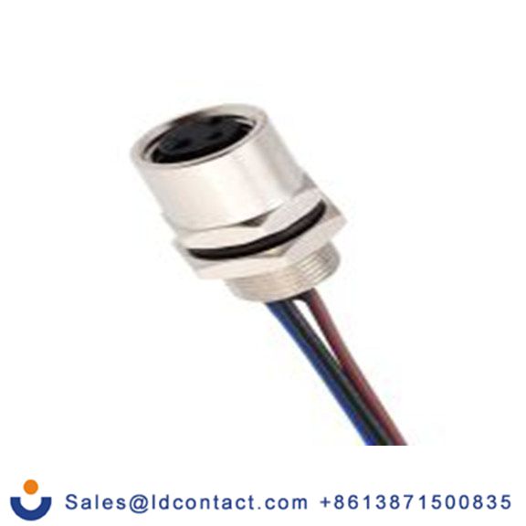 RS PRO,282-5371,Standard 圆形连接器 插座, 3芯, 正面安装, 母插芯, 60 V, IP40