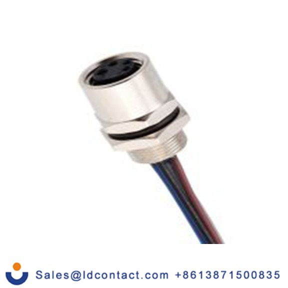 RS PRO,282-5372,Standard 圆形连接器 插座, 4芯, 正面安装, 母插芯, 60 V, IP40