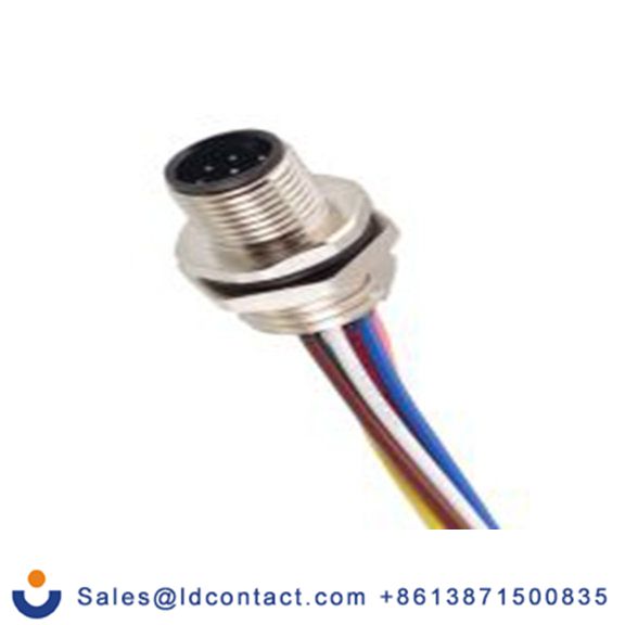 RS PRO,282-5408,Standard 圆形连接器 插座, 8芯, 正面安装, 公芯, 30 V, IP40