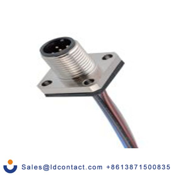 RS PRO,282-5415,Standard 圆形连接器 插座, 4芯, 面板安装, 公芯, 250 V, IP40