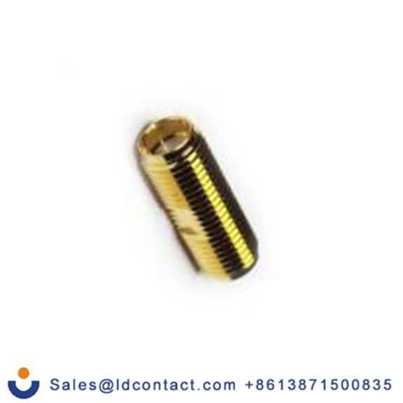 RS PRO,282-6932,同轴适配器, 直向, 50 Ω阻抗, 12.5 GHz, 镀金色 磷铜触芯