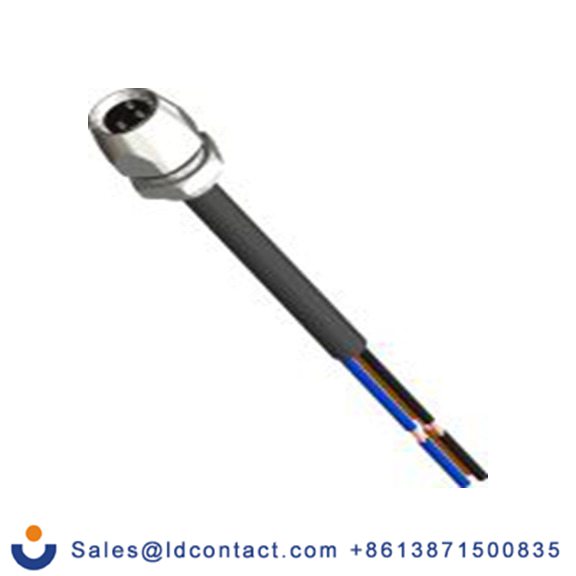 RS PRO,283-4992,M8 工业圆形连接器 插头, 3芯, 面板安装, 母插芯, 60.0 V, IP40