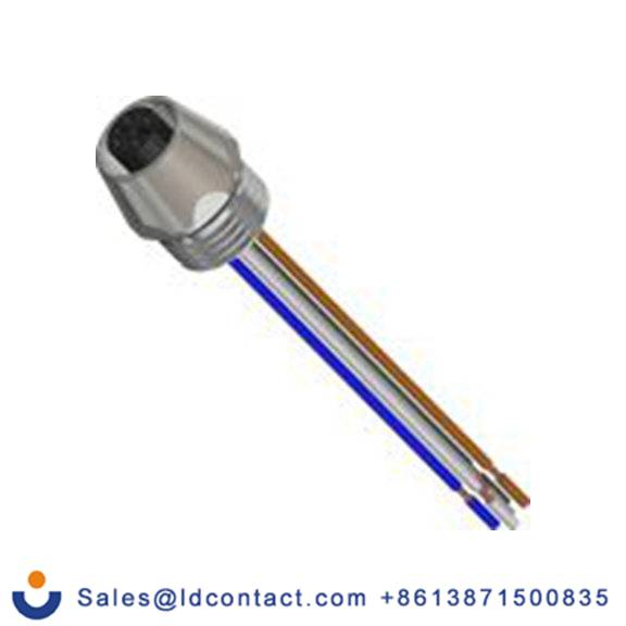 RS PRO,283-4995,M12 工业圆形连接器 插头, 插座, 5芯, 面板安装, 母插芯, 60.0 V, IP40, 系列