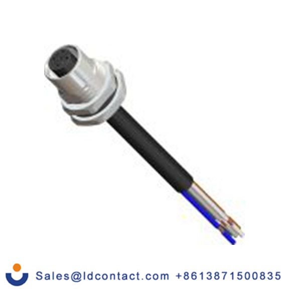 RS PRO,283-4999,M12 工业圆形连接器 插头, 插座, 5芯, 面板安装, 母插芯, 60.0 V, IP40, 系列