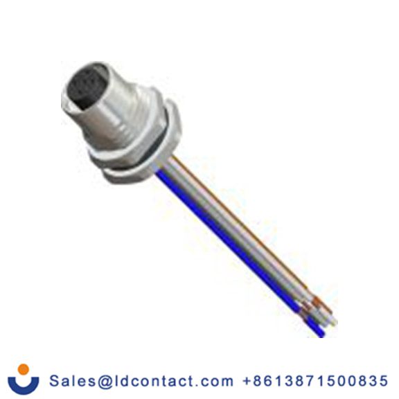 RS PRO,283-5001,M12 工业圆形连接器 插头, 插座, 5芯, 面板安装, 母插芯, 60.0 V, IP40, M12系列