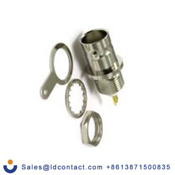 RS PRO,283-7119,BNC 连接器 母插, 50 Ω, 面板安装, 直向 10-352系列 焊接