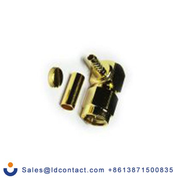 RS PRO,283-7148,SMA 连接器 公, 50 Ω, 电缆安装, 直角, 用于RG58线 30-105系列