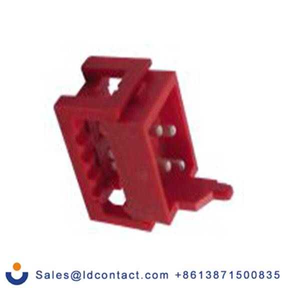 RS PRO,284-6490,IDC 连接器, 4p, 2.54 mm间距, 2排 电缆安装 直向