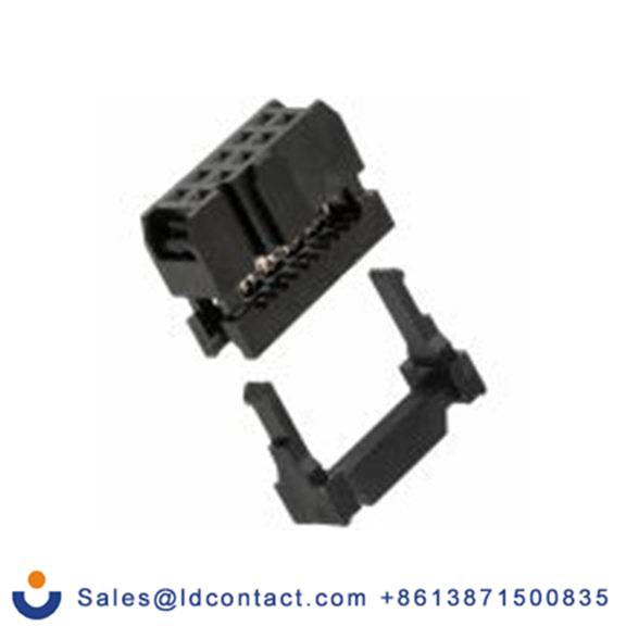 RS PRO,284-6491,IDC 连接器, 10p, 2.54 mm间距, 2排 电缆安装 直向