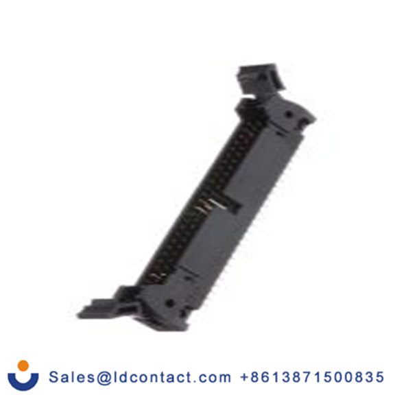 RS PRO,284-6500,IDC 连接器, 50p, 2.54 mm间距, 2排 通孔安装 直向