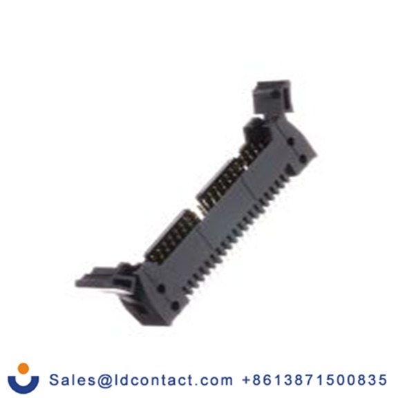 RS PRO,284-6501,IDC 连接器, 40p, 2.54 mm间距, 2排 通孔安装 直向