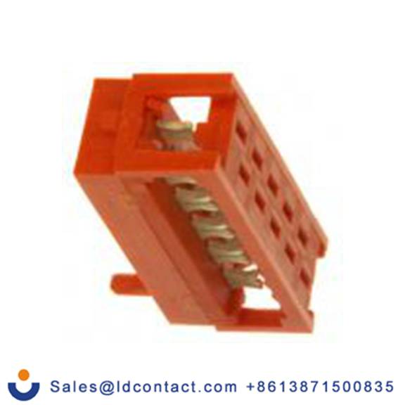 RS PRO,284-6503,IDC 连接器, 10p, 2.54 mm间距, 2排 电缆安装 垂直式