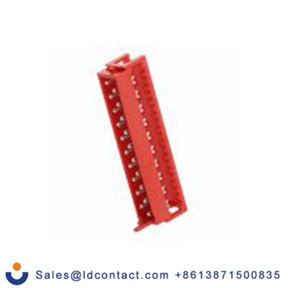 RS PRO,284-6513,IDC 连接器, 20p, 2.54 mm间距, 2排 电缆安装 垂直式