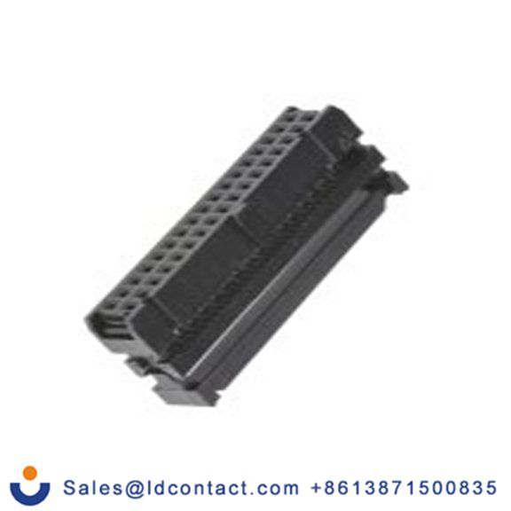 RS PRO,284-6515,IDC 连接器, 34p, 2.54 mm间距, 2排 电缆安装 直向