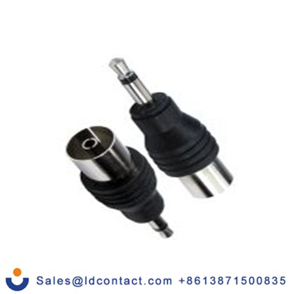 RS PRO,286-2892,影音连接适配器 3.5mm单声道类型 公 直向, 镀镍触点 母插, 聚氯乙烯外壳