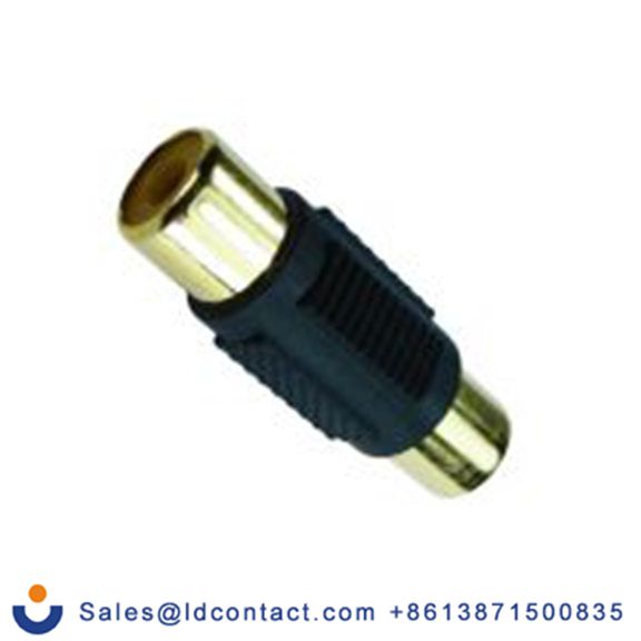 RS PRO,286-2902,影音连接适配器 RCA类型 RCA类型 直向, 聚氯乙烯外壳