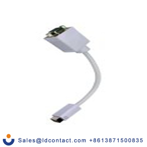 RS PRO,286-3359,影音连接适配器 Mini-DVI类型 VGA类型 直向
