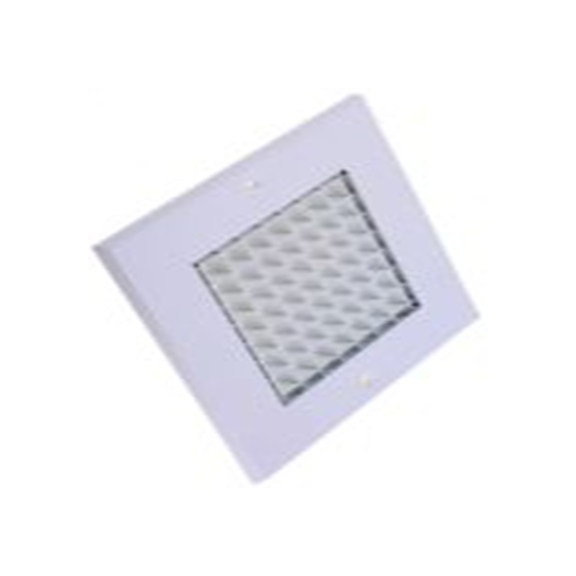 RS PRO,432-659,铝 格栅, 方格形百叶片, 32 mm宽法兰, 白色 125 mm 32 mm