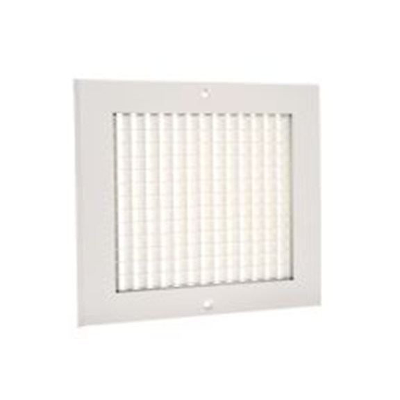 RS PRO,432-665,铝 格栅, 方格形百叶片, 32 mm宽法兰, 白色 200 mm 32 mm