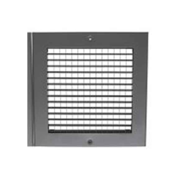 RS PRO,432-700,铝 格栅, 方格形百叶片, 20 mm宽法兰, 银色 200 mm 20 mm