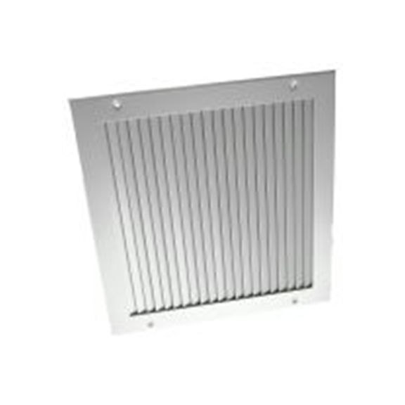 RS PRO,432-823,铝 格栅, 并联百叶片, 32 mm宽法兰, 银色 344 mm 32 mm