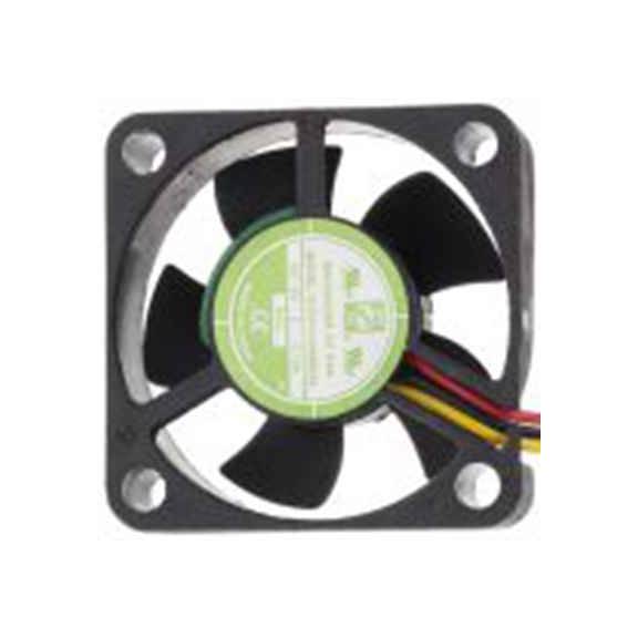 RS PRO,144-2033,轴流风扇, 5 V dc电源, 6.8 m³/h, 400 mW, 最大80 mA, 9000 rpm, IP55 30 mm, OD3010系列 30 mm 10.2