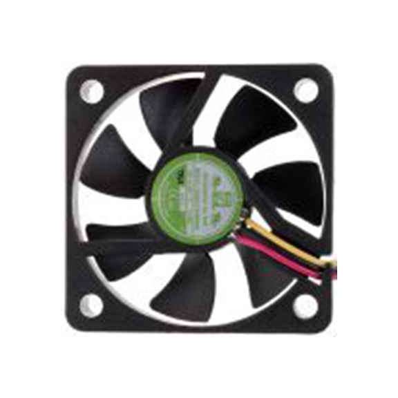 RS PRO,144-2048,轴流风扇, 5 V dc电源, 16.9 m³/h, 900 mW, 最大150 mA, 4600 rpm, IP55 50 mm, OD5010系列 50 mm 10