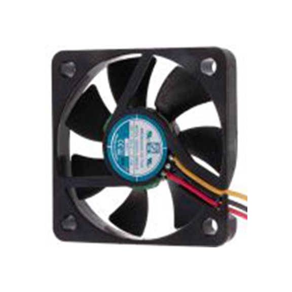 RS PRO,144-2051,轴流风扇, 12 V dc电源, 16.9 m³/h, 1.2 W, 最大90 mA, 4600 rpm, IP55 50 mm, OD5010系列 50 mm 10.