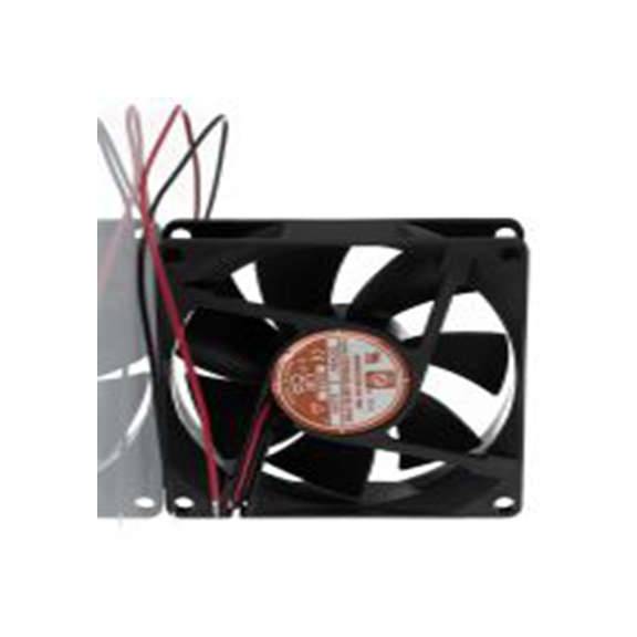 RS PRO,230-3044,轴流风扇, 48 V dc电源, 40 cfm, 3.8 W, 最大0.08 A, 3300 rpm, IP68 80 mm, OD8025系列 80 mm 25 mm