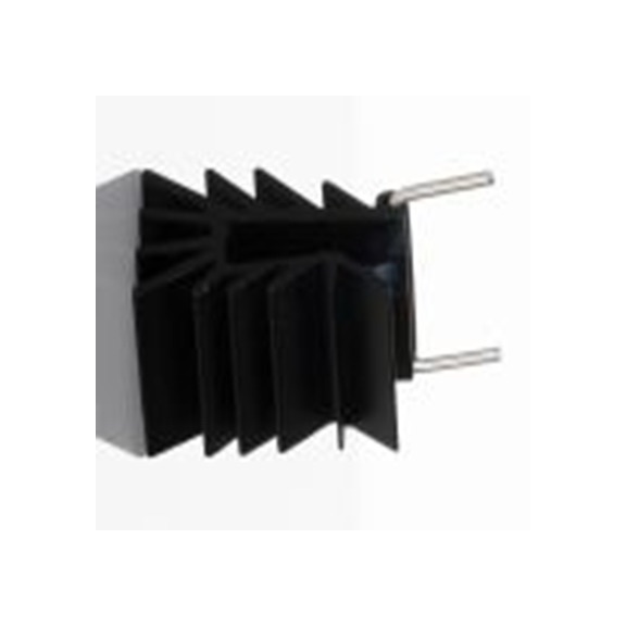 RS PRO,234-2390,散热器, 铝制, 11kΩ/W, 黑色 16 mm 20 mm 16 mm