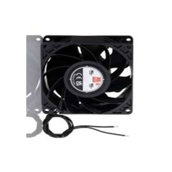 RS PRO,239-9459,轴流风扇, 230 V ac电源, 65.6 cfm, 12 W, 5000 rpm 80 mm, IGE系列 80 mm 38 mm