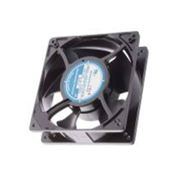 RS PRO,619-6624,轴流风扇, 12 V dc电源, 237.9 m³/h, 11.88 W, 最大880 mA, 3200 rpm 127 mm, OD127AP系列 127 mm 38