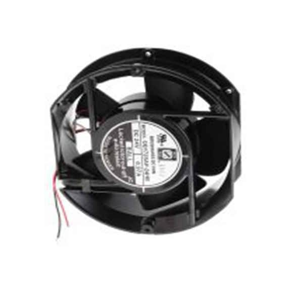 RS PRO,619-6725,轴流风扇, 24 V dc电源, 399.3 m³/h, 23.3 W, 最大970 mA, 3300 rpm 172 mm, OD127SAP系列 150 mm 51