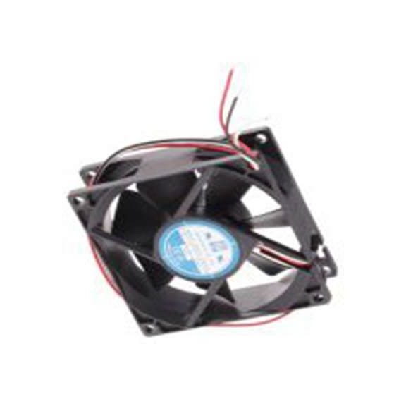 RS PRO,619-7116,轴流风扇, 12 V dc电源, 68 m³/h, 2.9 W, 最大180 mA, 3100 rpm 80 mm, OD8025系列 80 mm 25 mm