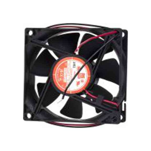 RS PRO,668-8833,轴流风扇, 24 V dc电源, 68 m³/h, 2.4 W, 最大160 mA, 3100 rpm 80 mm, OD8025系列 80 mm 25 mm