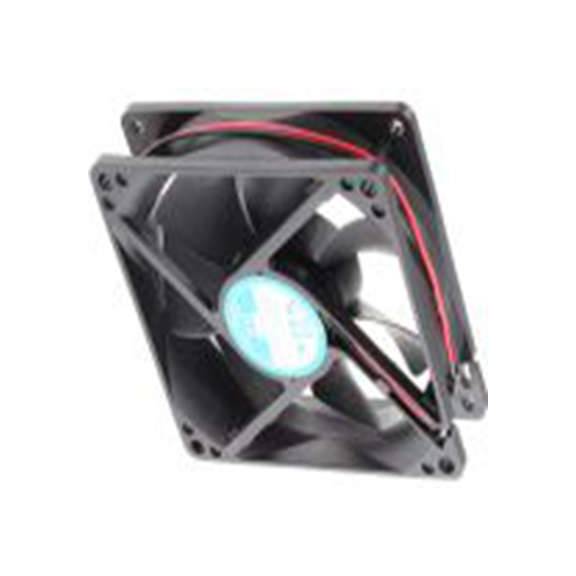 RS PRO,668-8842,轴流风扇, 12 V dc电源, 88.3 m³/h, 2.9 W, 最大250 mA, 2900 rpm 92.5 mm, OD9225系列 92.5 mm 25 m