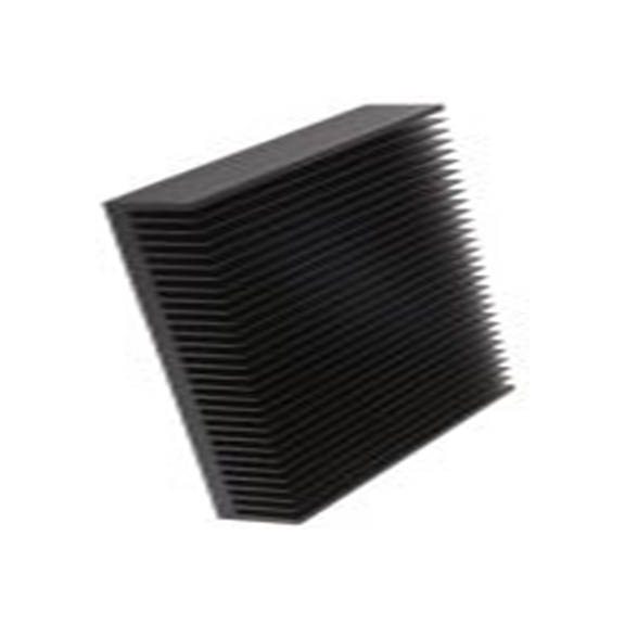 RS PRO,692-5081,散热器, 铝制, 黑色 40 mm, 用于通用矩形铝 250 mm 30 mm