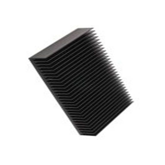 RS PRO,692-5087,散热器, 铝制, 黑色 25 mm, 用于通用矩形铝 125 mm 200 mm