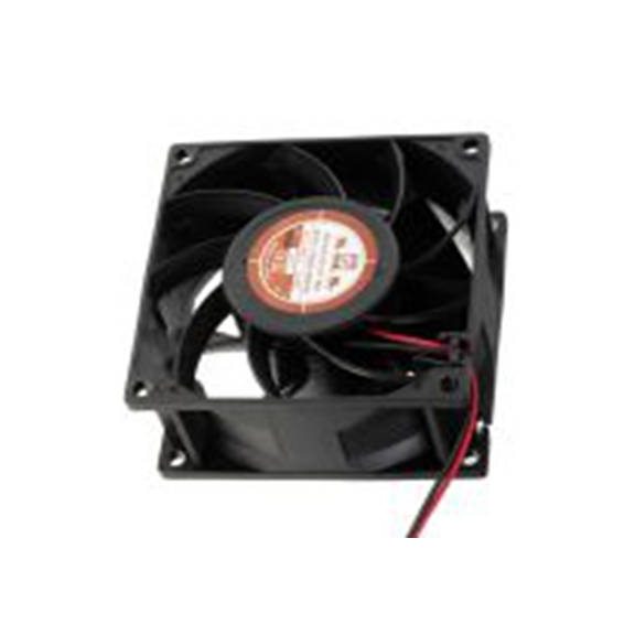 RS PRO,703-3442,轴流风扇, 48 V dc电源, 168.2 m³/h, 14 W, 最大300 mA, 6300 rpm 80 mm, OD8038系列 80 mm 38 mm