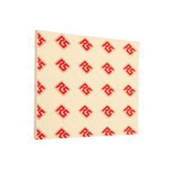 RS PRO,707-4648,热敏接口片, 2.5 mm厚, 1.95 W/mK 自粘式, 最高200 °C, 黄色 150 mm, L373S-150系列 150 mm