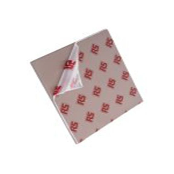 RS PRO,707-4689,热敏接口片, 3 mm厚, 4 W/mK 自粘式, 最高200 °C, 灰色 150 mm, H486A-150系列 150 mm