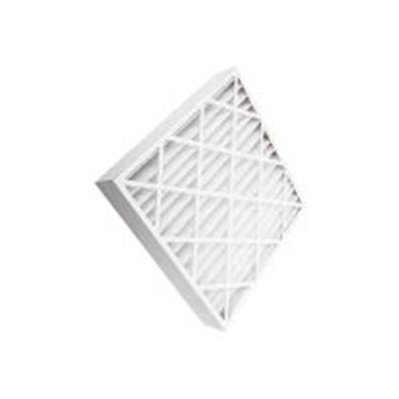 RS PRO,730-2849,空调过滤器, MERV8级, G4级, 折叠面板过滤器, 初压降60 Pa 95 mm, 3303 m³/h 594 mm, 白色 594 mm