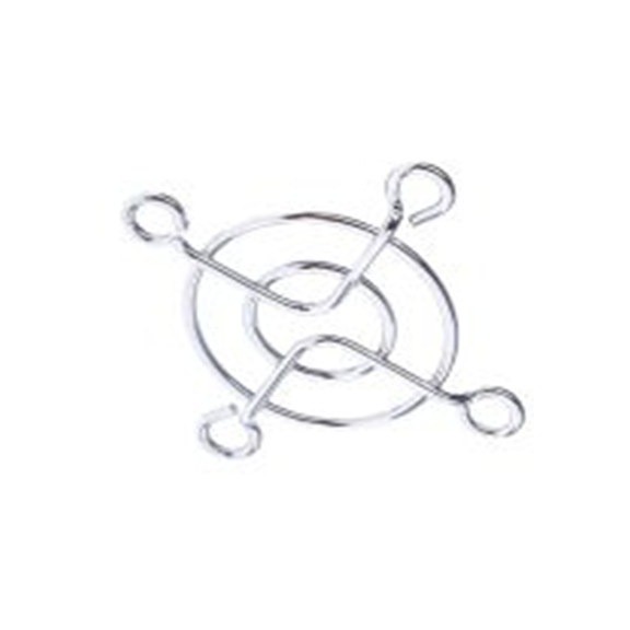 RS PRO,737-3960,钢 指形护罩, 用于40 mm风扇, 螺丝孔距31.5 mm, 银色 40 mm 40 mm